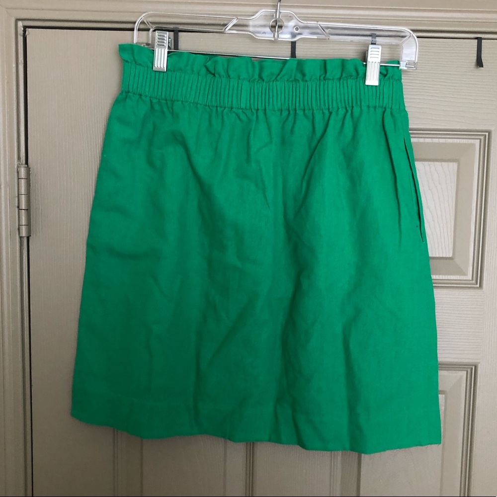 J. Crew Green Skirt